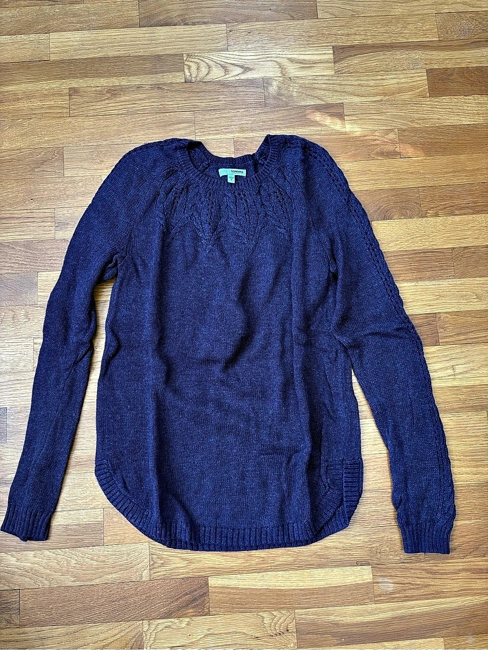 Sonoma Goods For Life Women's Purple Sweater Size Small